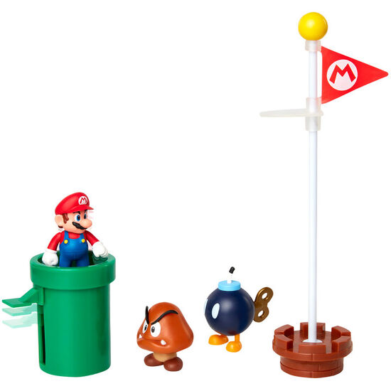 SET DIORAMA ACORN PLAINS MARIO BROS image 1