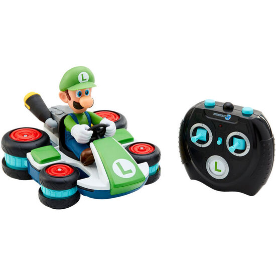COCHE MINI RC RACER LUIGI MARIO KART NINTENDO RADIO CONTROL image 2
