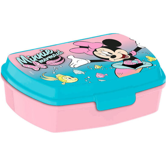 BLISTER SANDWICHERA + CANTIMPLORA ALUMINIO MINNIE DISNEY 500ML image 1