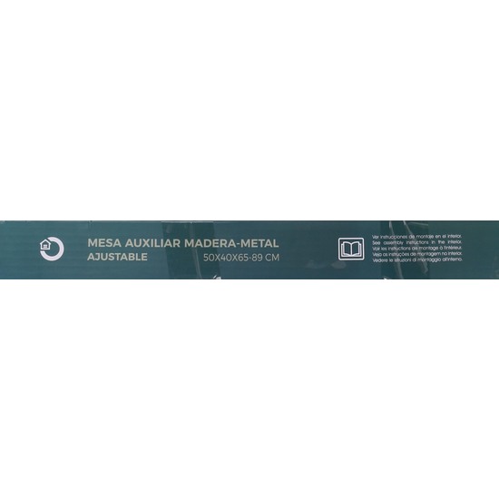 MESA AUXILIAR MADERAMETAL PLEGABLE CONFORTIME image 2