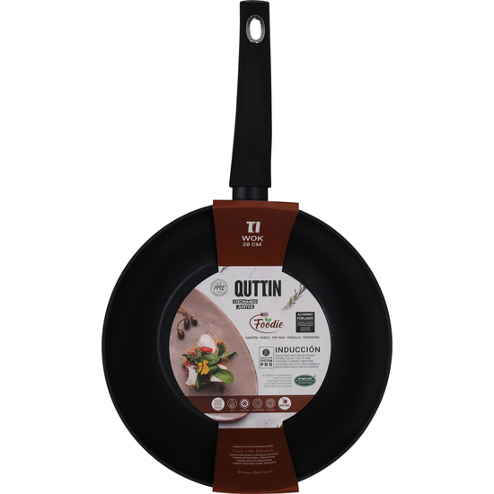 SARTEN WOK 28CM FOODIE QUTTIN image 1