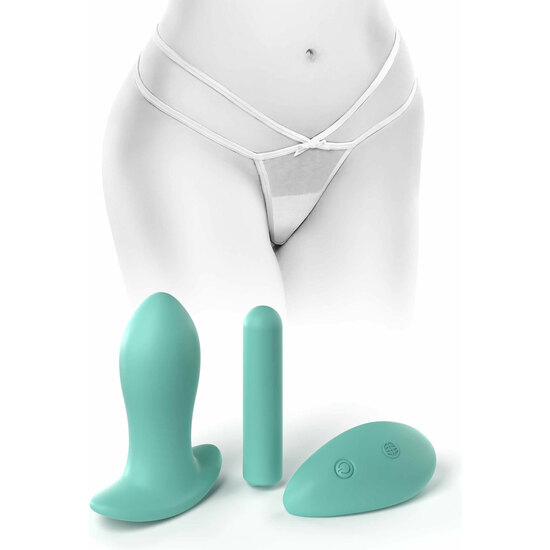 REMOTE BOW-TIE G-STRING OS - WHITE image 8
