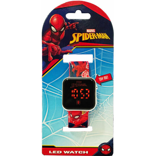 RELOJ SPIDERMAN MARVEL LED image 0