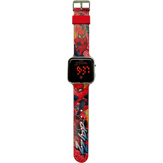 RELOJ SPIDERMAN MARVEL LED image 1