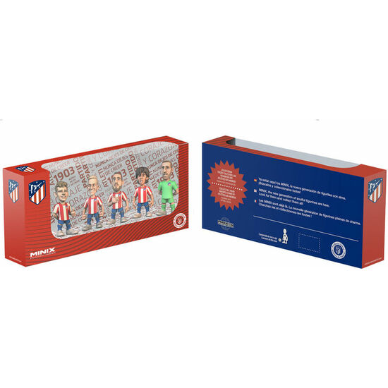 BLISTER 5 FIGURAS MINIX ATLETICO DE MADRID 7CM image 1