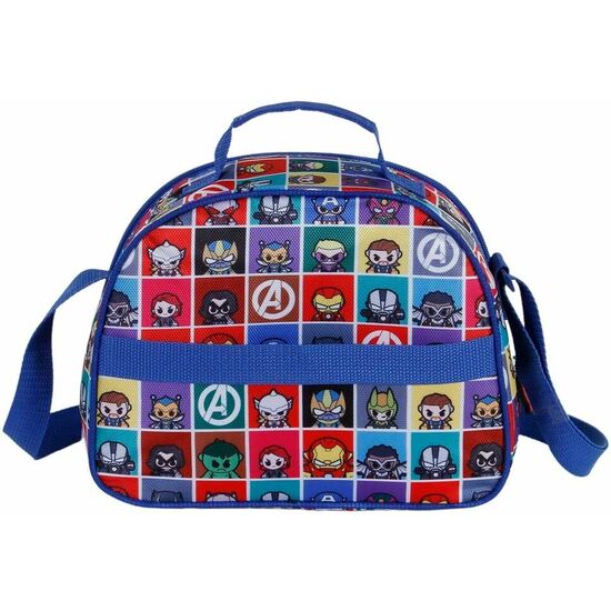 BOLSA PORTAMERIENDAS 3D PUNCH CAPITAN AMERICA VENGADORES AVENGERS MARVEL image 0