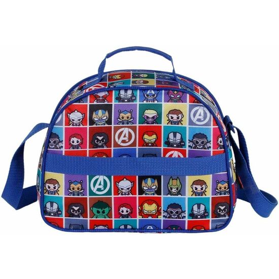 BOLSA PORTAMERIENDAS 3D PUNCH CAPITAN AMERICA VENGADORES AVENGERS MARVEL image 0