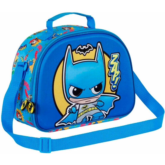 BOLSA PORTAMERIENDAS 3D ZAP BATMAN DC COMICS image 1