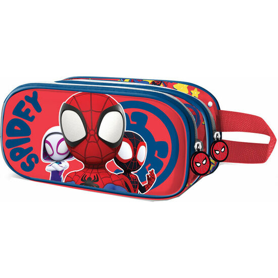 PORTATODO 3D GANG SPIDEY SPIDERMAN MARVEL DOBLE image 0