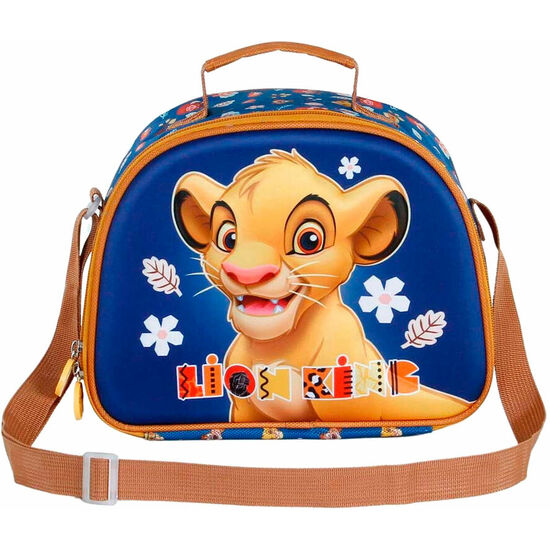 BOLSA PORTAMETIENDAS 3D LITTLE FACE EL REY LEON DISNEY image 0