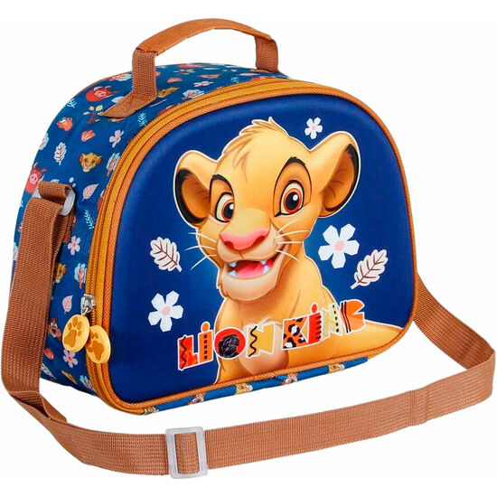 BOLSA PORTAMETIENDAS 3D LITTLE FACE EL REY LEON DISNEY image 1