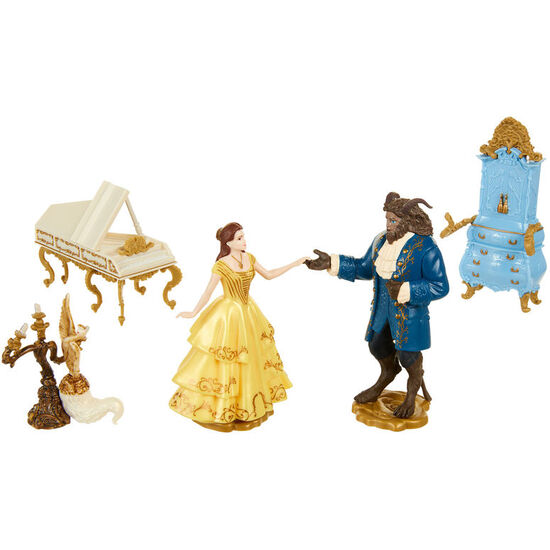 BLISTER FIGURAS LA BELLA Y LA BESTIA DISNEY image 2