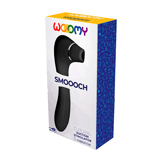 WOOOMY SMOOOCH CLITORAL SUCTION & VIBRATION - BLACK image 4