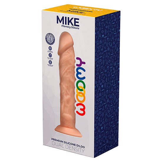 WOOOMY MIKE - PENE SILICONA DOBLE DENSIDAD 19,3 CM image 2