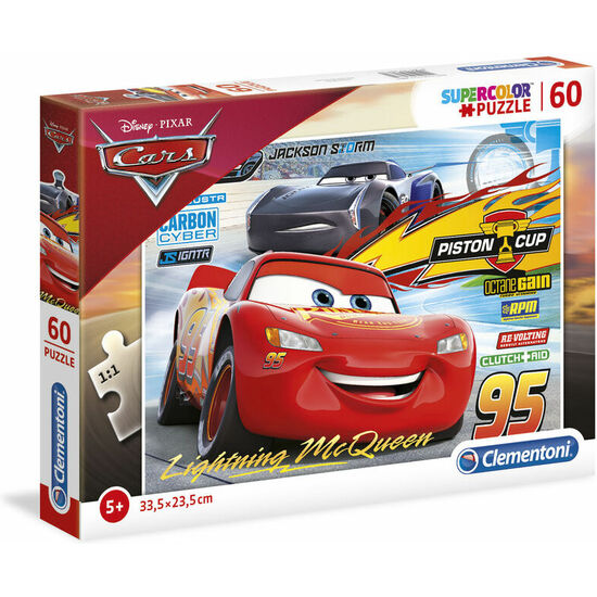 PUZZLE CARS 3 DISNEY 60PZS image 1