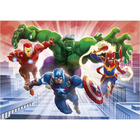 PUZZLE BRILLANTE VENGADORES AVENGERS MARVEL 104PZS image 1