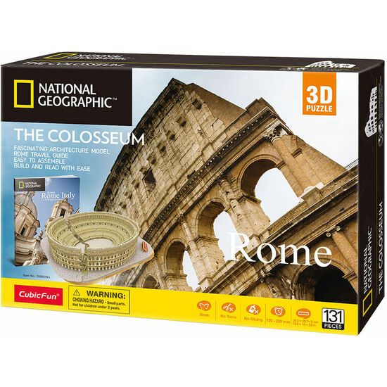 PUZZLE 3D COLOSSEUM NATIONAL GEOGRAPHIC image 1