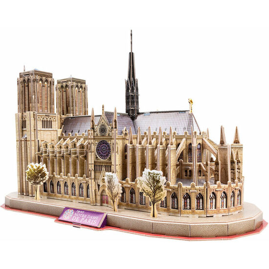 PUZZLE 3D NOTRE DAME PARIS NATIONAL GEOGRAPHIC image 1