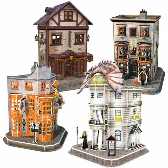 PUZZLE 3D SET DEL CALLEJON DIAGON HARRY POTTER image 1