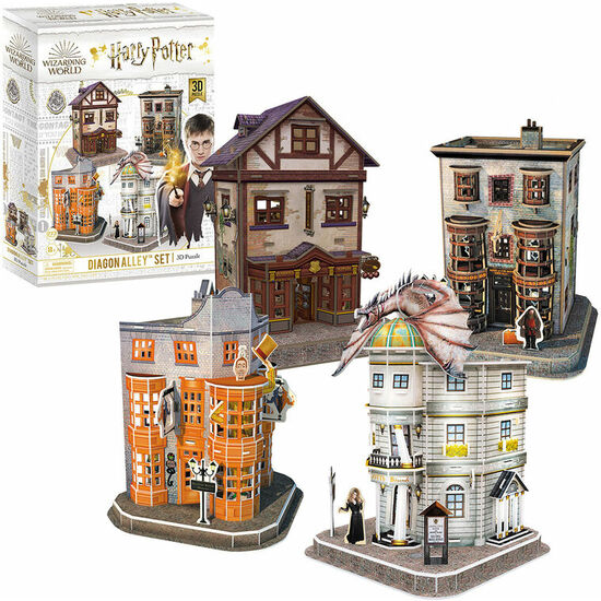 PUZZLE 3D SET DEL CALLEJON DIAGON HARRY POTTER image 2