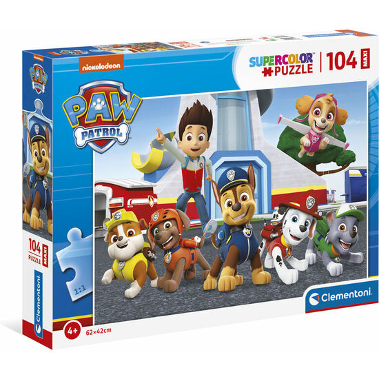 PUZZLE MAXI PATRULLA CANINA PAW PATROL 104PZS image 1