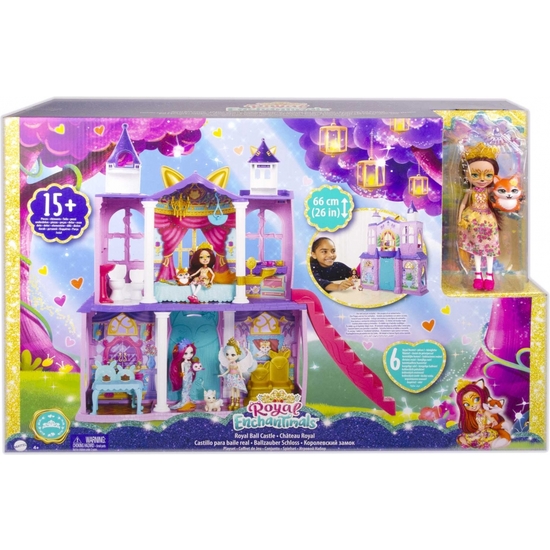 ENCHANTIMALS ROYAL CASTILLO BAILE+MUÑECA image 1