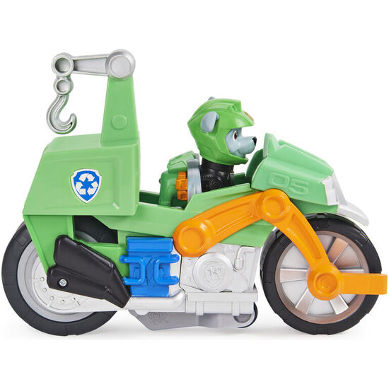 VEHICULO MOTO PUPS ROCKY PATRULLA CANINA PAW PATROL image 2