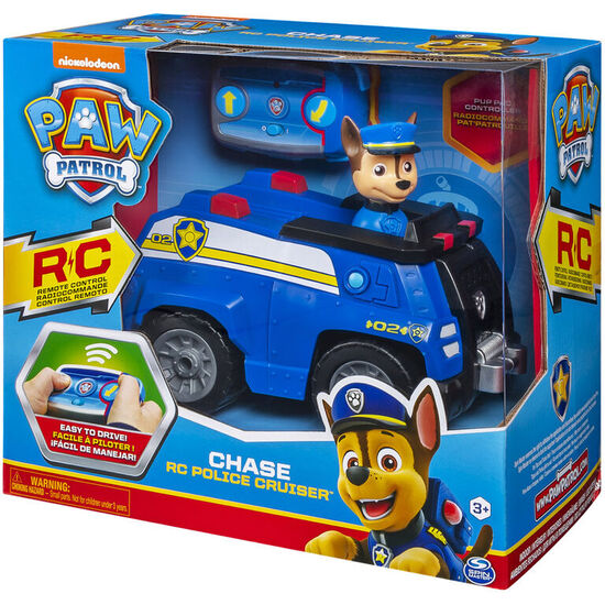VEHICULO RADIO CONTROL CHASE PATRULLA CANINA PAW PATROL image 0