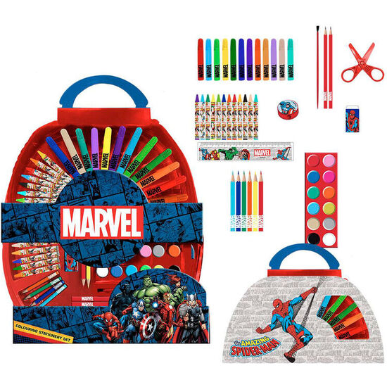 SET PAPELERIA MARVEL 50PZS image 0