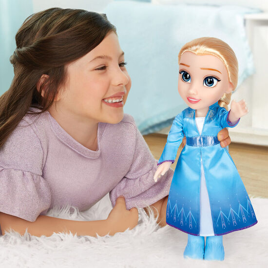 MUÑECA ELSA REINA DE LAS NIEVES FROZEN 2 DISNEY 38CM image 4