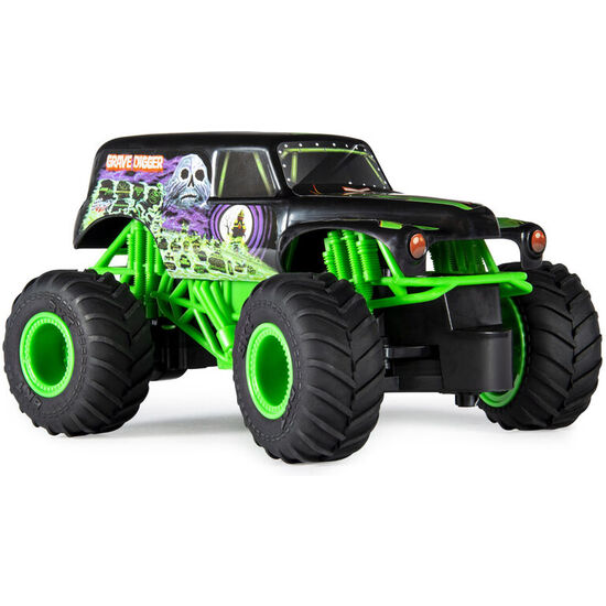 COCHE RADIO CONTROL GRAVE DIGGIR RC MONSTER JAM 1/24 image 1
