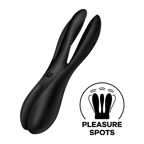 SATISFYER THREESOME 2 - BLACK image 0