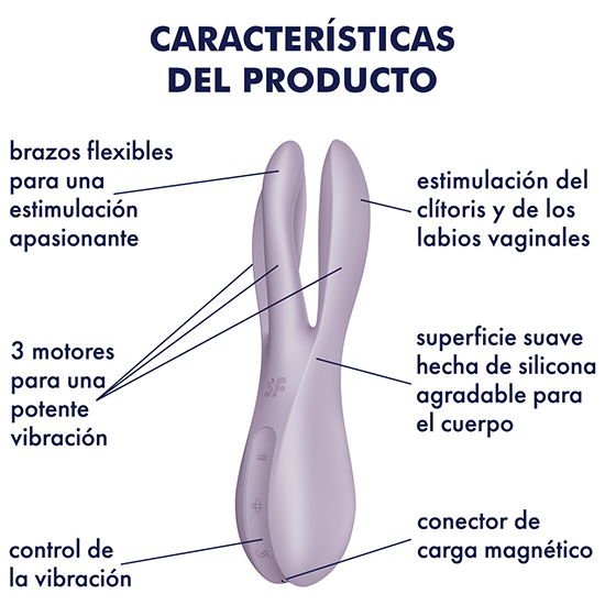 SATISFYER THREESOME 2 - VIOLET image 3