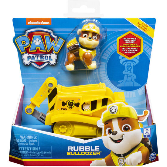 VEHICULO RUBBLE PATRULLA CANINA PAW PATROL image 0