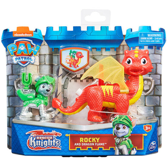 FIGURA ROCKY CABALLEROS PATRULLA CANINA PAW PATROL image 0