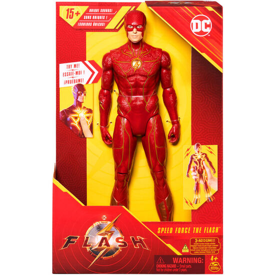 FIGURA THE FLASH - THE FLASH DC COMICS 30CM LUZ Y SONIDO image 1