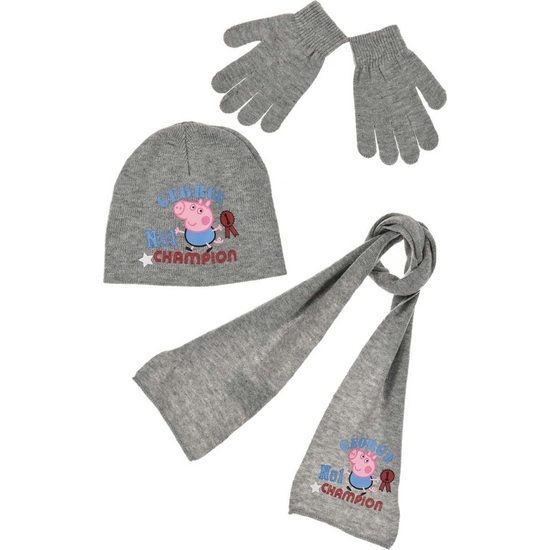 PEPPA PIG GORRO+BUFANDA+GUANTES LANA  image 3