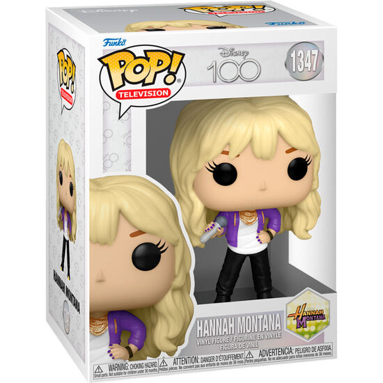 FIGURA POP DISNEY 100TH ANNIVERSARY HANNAH MONTANA image 1