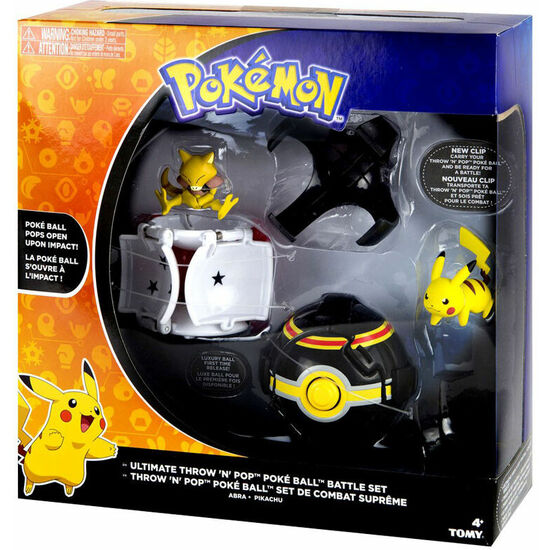 BLISTER POKEBALL PIKACHU + ABRA POKEMON image 0