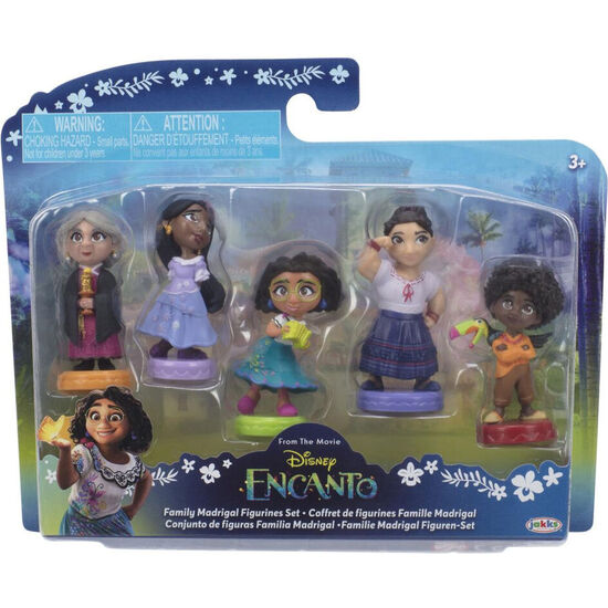 BLISTER 5 FIGURAS ENCANTO DISNEY 8CM image 0