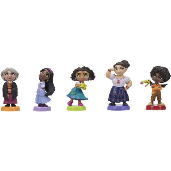 BLISTER 5 FIGURAS ENCANTO DISNEY 8CM image 1