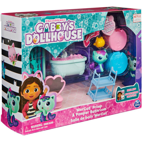 BAÑO DE SIREGATA LA CASA DE MUÑECAS DE GABBY image 1