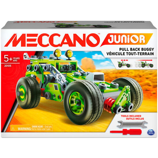COCHE PULL BACK BUGGY MECCANO JUNIOR image 0