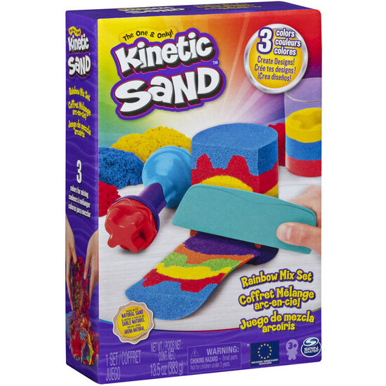 JUEGO DE MEZCLA ARCOIRIS KINETIC SAND image 0