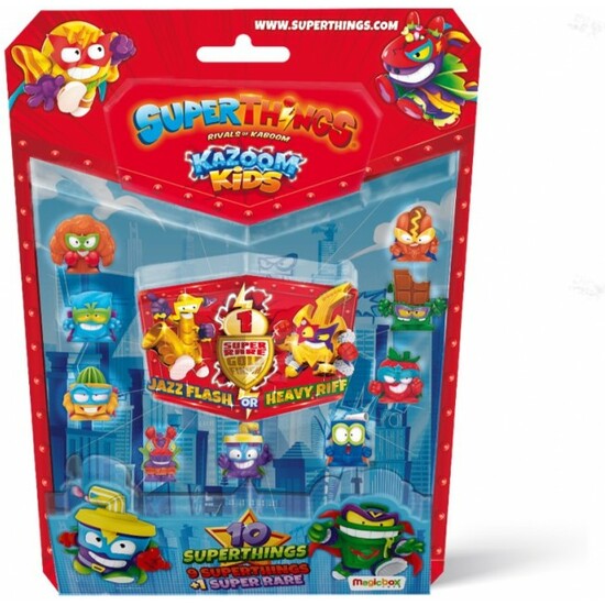 SUPERTHINGS KAZOOM KIDS - BLISTER 10 FIGURAS image 0