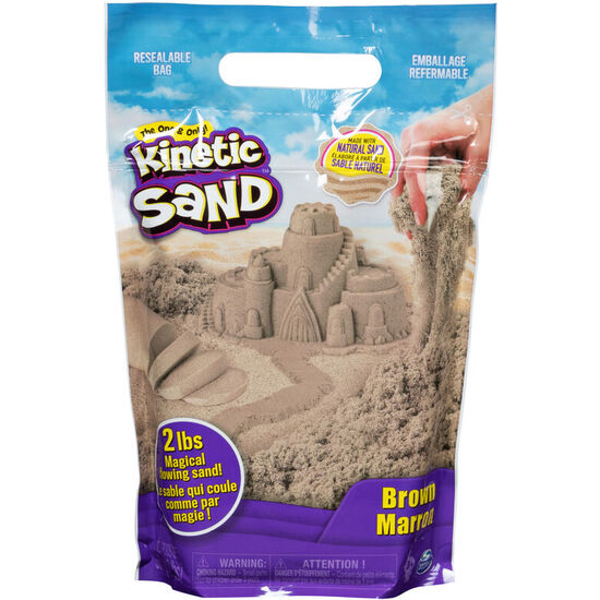 BOLSA ARENA KINETIC SAND MARRON image 0