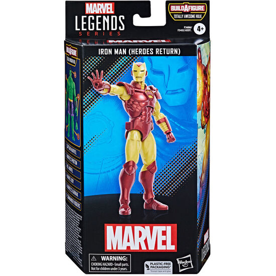 FIGURA IRON MAN HEROES RETURN MARVEL 15CM image 1