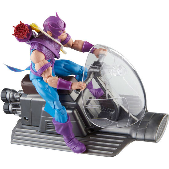 FIGURA HAWKEYE WITH SKY-CYCLE BEYOND EARTHS MIGHTIEST LOS VENGADORES AVENGERS MARVEL 15CM image 1