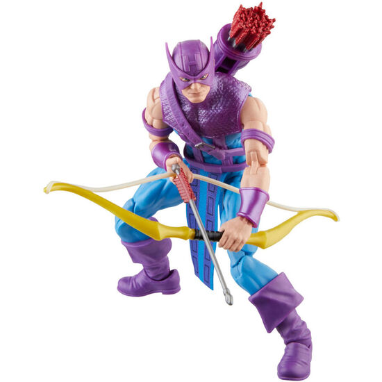 FIGURA HAWKEYE WITH SKY-CYCLE BEYOND EARTHS MIGHTIEST LOS VENGADORES AVENGERS MARVEL 15CM image 2