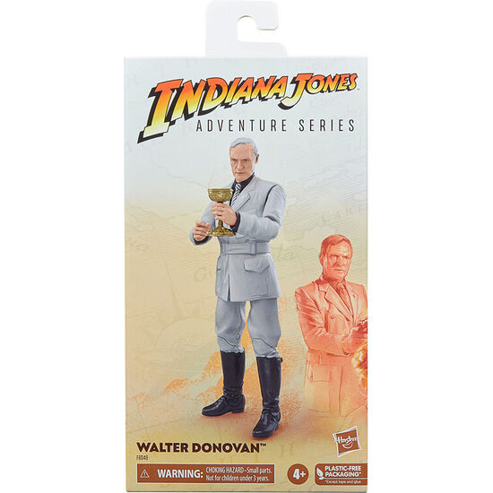 FIGURA WALTER DONOVAN LA ULTIMA CRUZADA INDIANA JONES ADVENTURE 15CM image 1